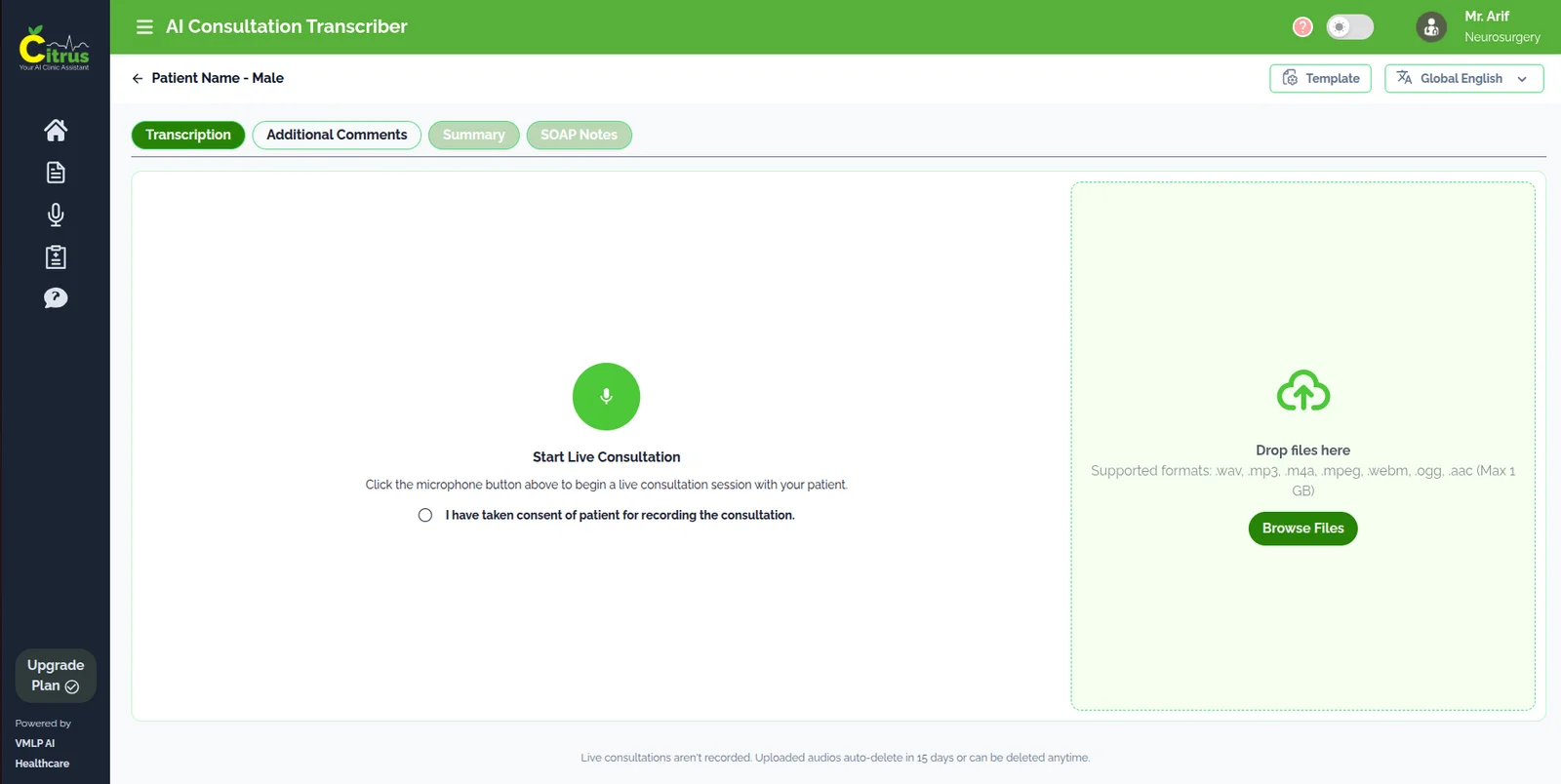 High-Quality Audio Transcription