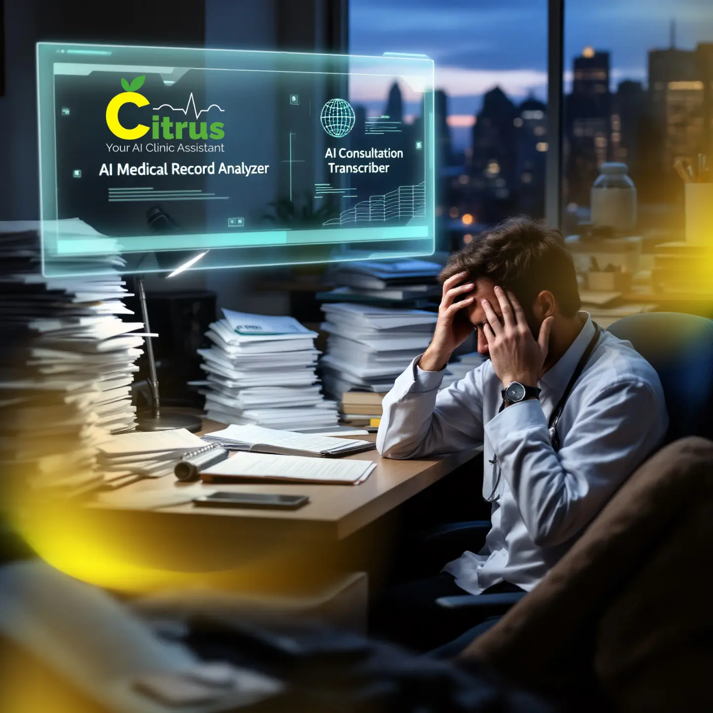 Medical Record Anonymization & Secure Upload